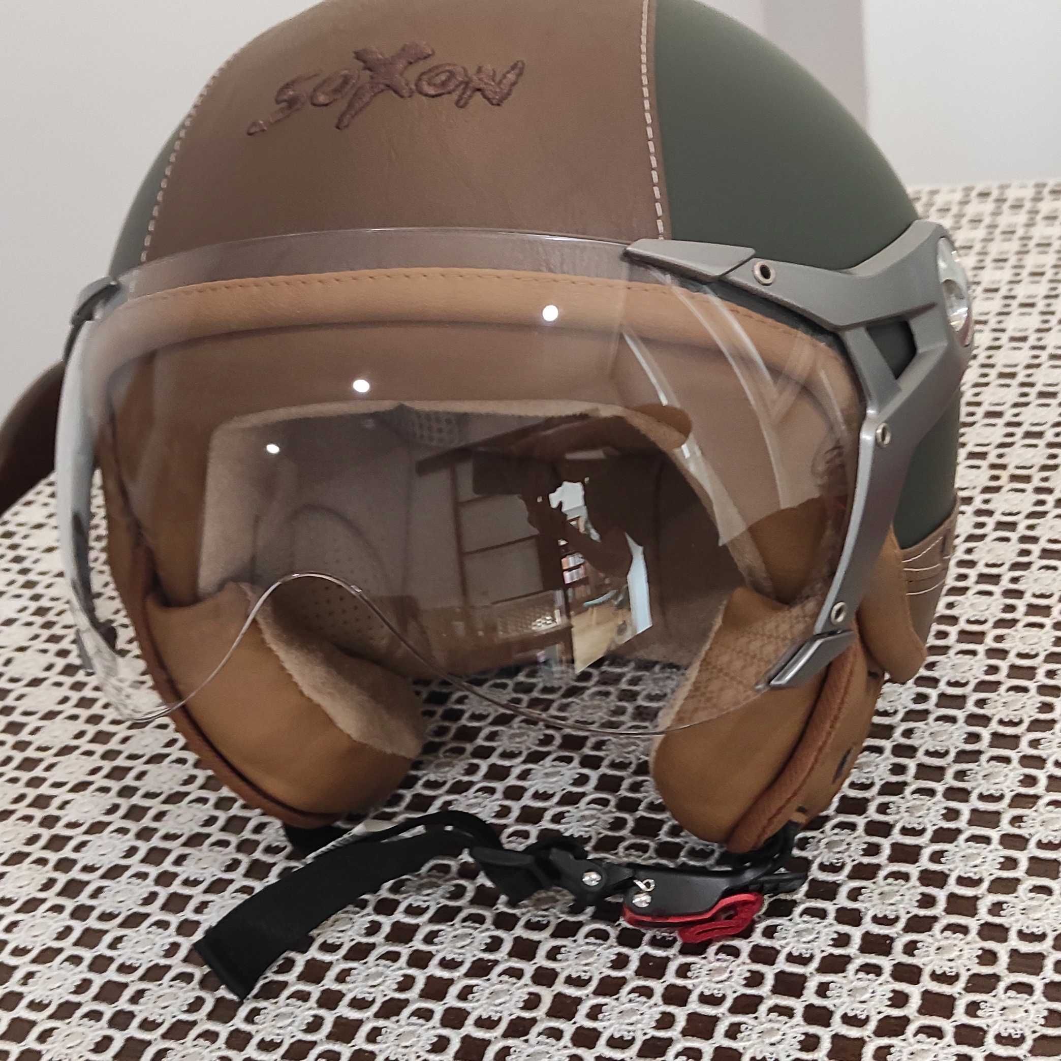 Kask motocyklowy Soxon NTNK N325 Urban Green Gdynia Wzgorze wi tego Maksymiliana OLX.pl