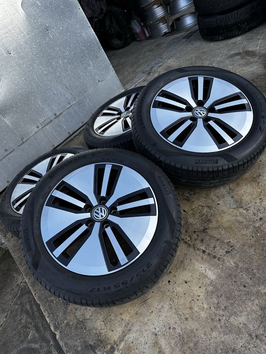 Диски R17 5/112  +Літні Шини Volkswagen Golf Passat CC Audi Skoda