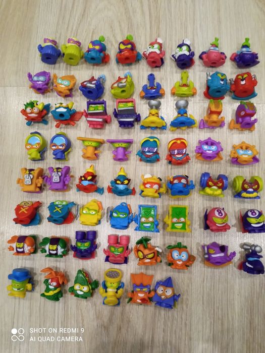 Figurki super zings seria 1-5