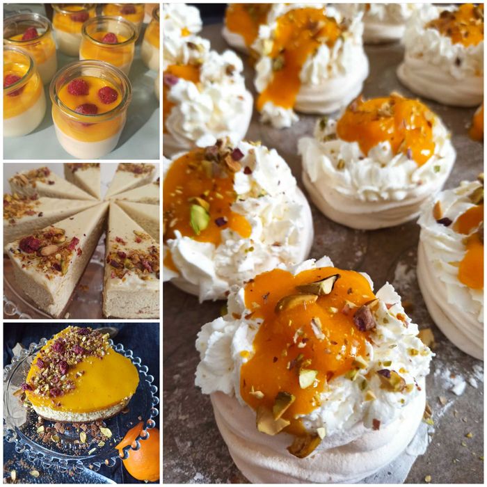 Torty, ciasta, piernik świąteczny, chleby