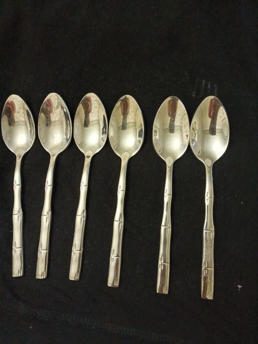 Столовые  мельхиоровые ложки, вилки,  нержавейка - ножи, вилки...