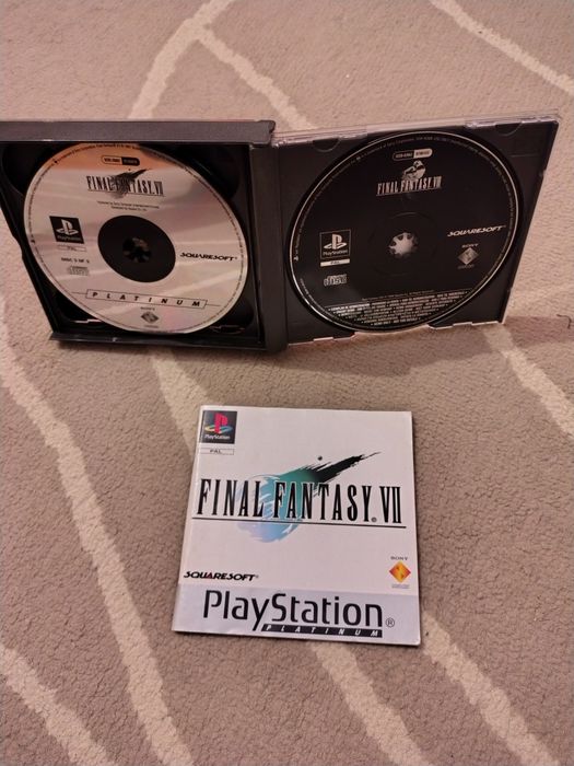 Final Fantasy VII - PS1 Edição  Original (Completo) CIB