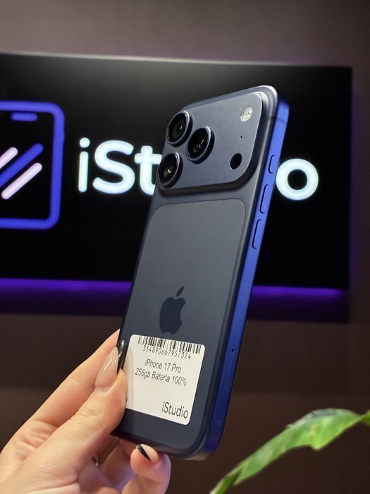 iPhone 17 Pro 256GB Deep Blue - bateria 100% - gwarancja 12 mies. - rozliczenie starego iPhone’a