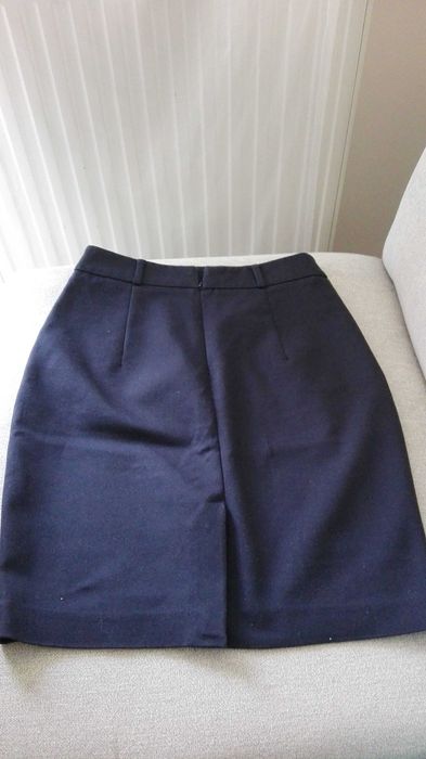 Reserved Grantowa  elegancka, casual spódnica XS/ r.34 do pracy