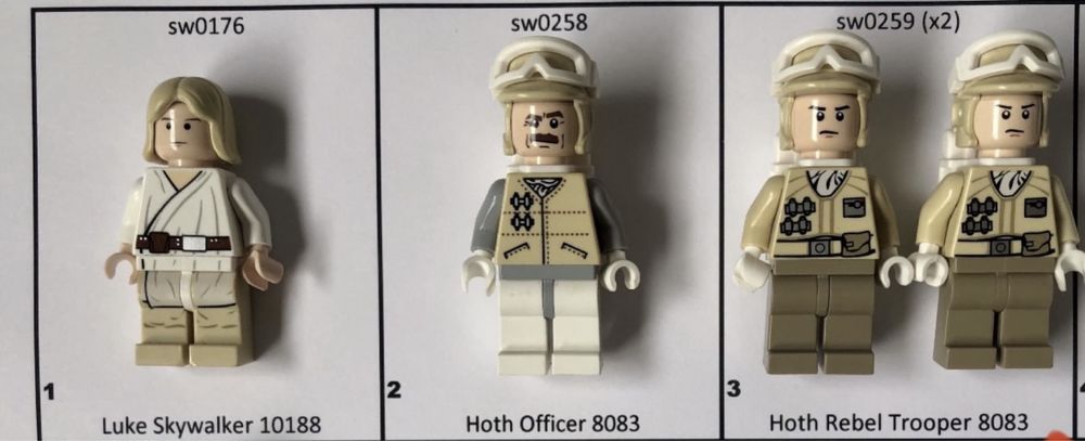 Minifiguras Lego Star Wars, Marvel, Ninjago, City, Dino, Series