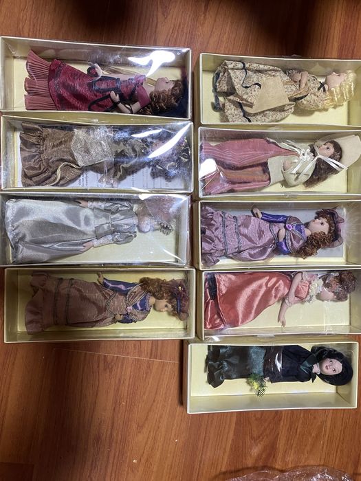 Куклы фарфоровые Дамы Эпохи