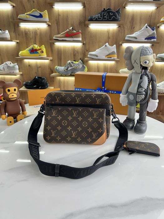 Сумка Месенджер LOUIS VUITTON trio Monogram Logo Brown / Orange