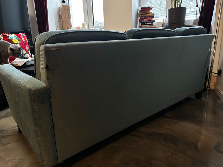 Sofa trzyosobowa Bergen butelkowa zieleń