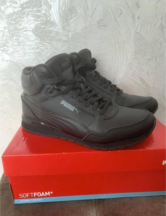 Original Чоловічі черевики puma st runner v3 mid l 38763801 41 (7.5uk)