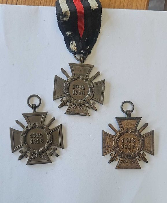 3 medale niemieckie
