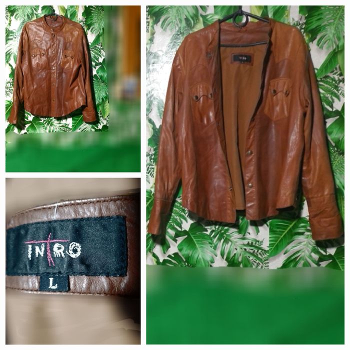 1+1=3.рубашка кожа.лак.Оверсайз пальто-плащ-тренч-куртка-топ