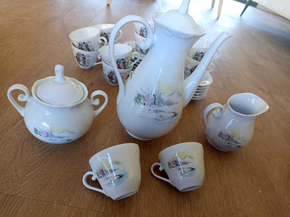 Conjunto de café SPAL de 12 chávenas