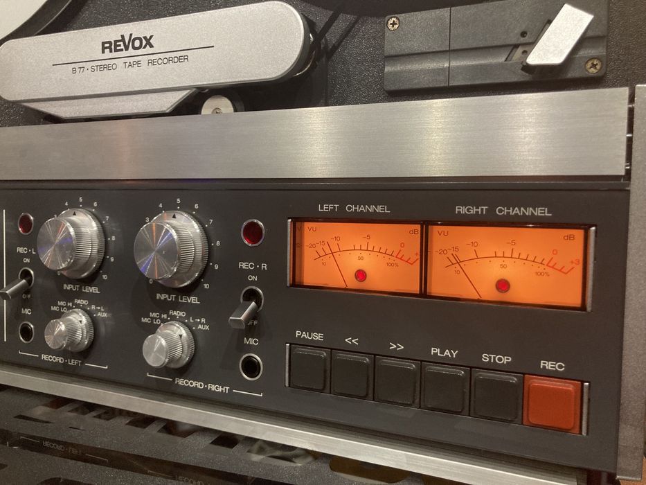 Studio Retrospekcja Revox B77 MKII Naby-Szpule-Serwis