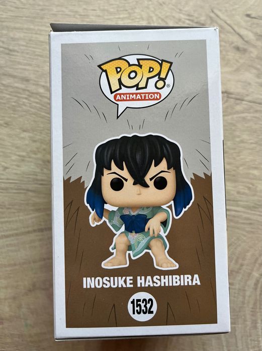 funko pop inosuke hashibira, демон слеєр, аніме фігурка