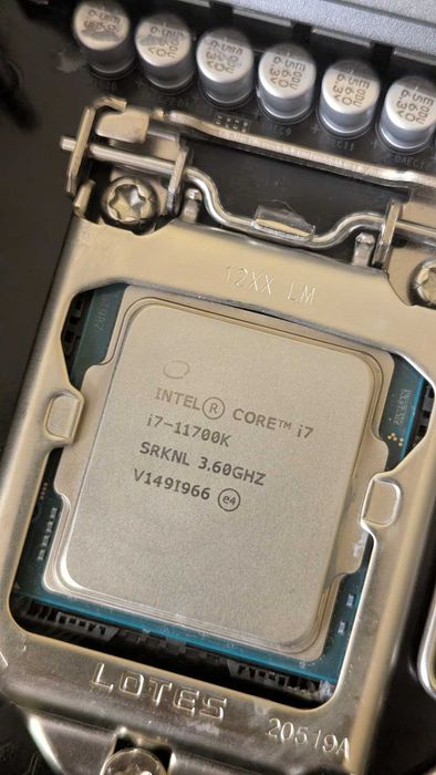 Комплект Intel Core 11700K + Gigabyte Z590 Gaming X - s1200