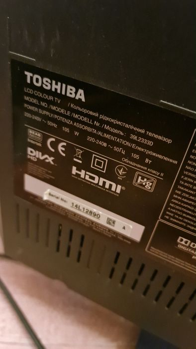 Telewizor toshiba 39 cali