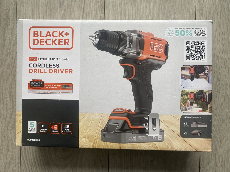 Black Decker Wiertarko-wkrętarka ECO 2Ah 18V Okazja