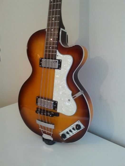 Höfner bass gitara basowa hollow body bardzo lekka