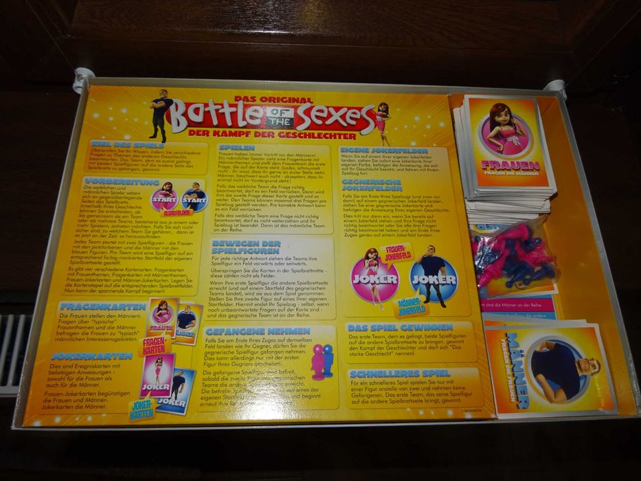 Gra planszowa BATTLE OF THE SEXES (Wojna płci)