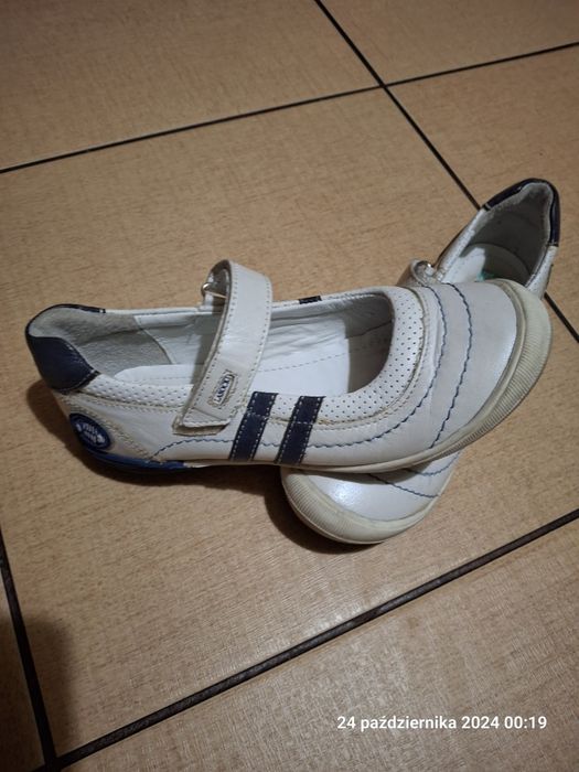 Skórzane buty/ balerinki r 31