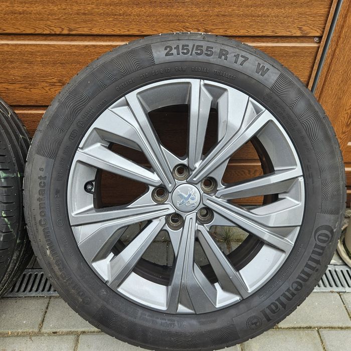 Koła letnie peugeot