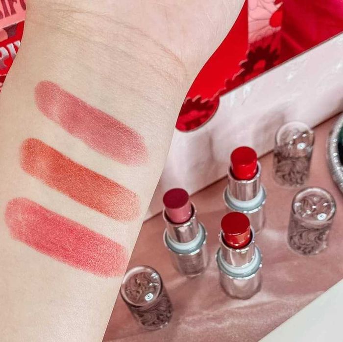 BENEFIT Zestaw 3 Pomadek Edycja Limitowana Nowe