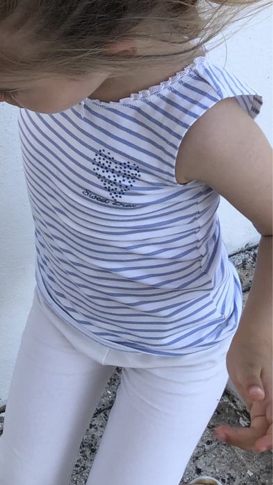 Camisola de manga cava Chicco, como nova