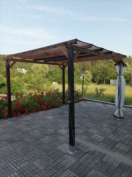 Pérgola esplanada 3x3 metros