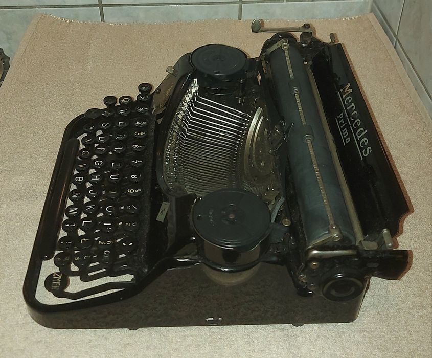 Mercedes Prima (1939–1940) – sprawna maszyna do pisania. Unikat  !!!