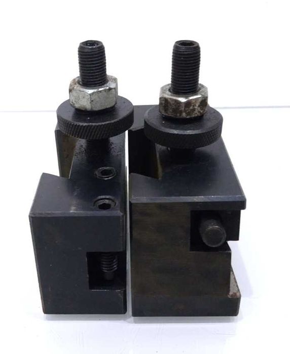 Dois suportes acessorios para torno de troca rapida