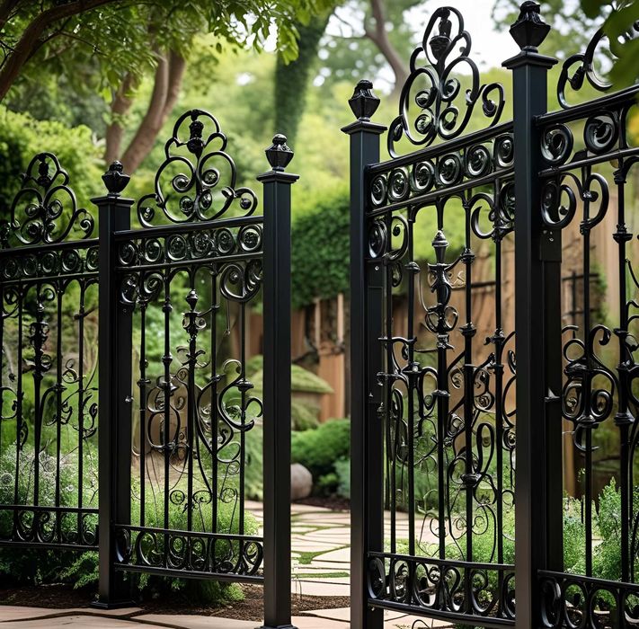 Lampy ogrodowe kute, ogrodzenia, pergole - cały Śląsk