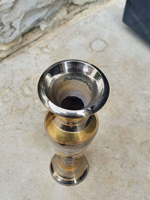 Mini Vaso em Latão Maciço