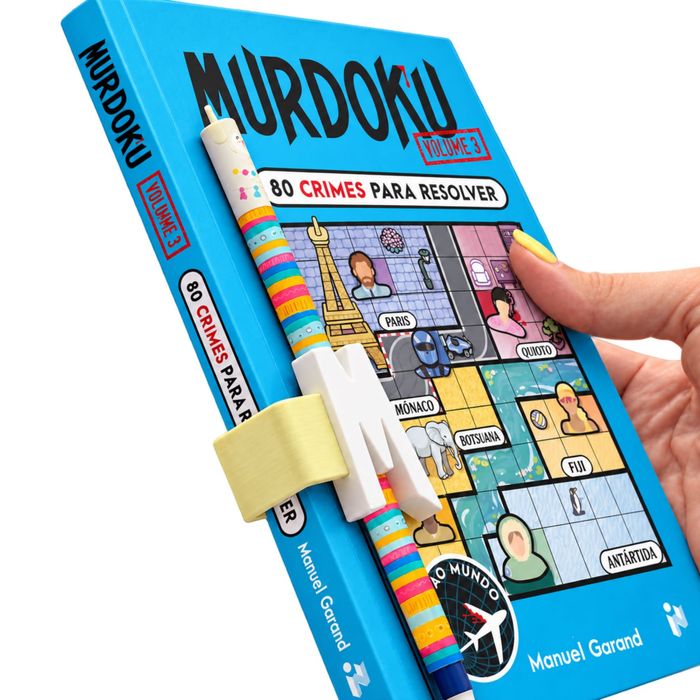 Suporte Lápis para Livro Murdoku
