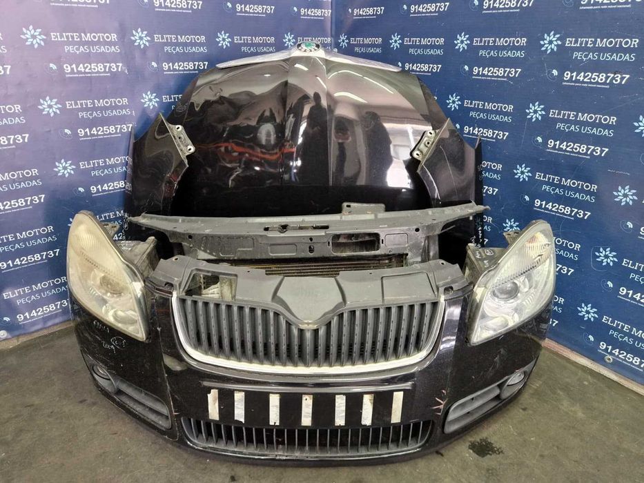 Frente completa usada SKODA FABIA 2009 II capot parachoques oticas gua