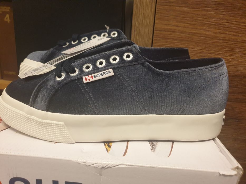 SUPERGA tenisówki r. 39 na platformie