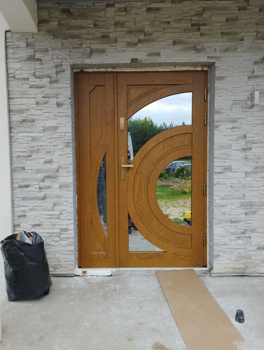 Drzwi Drewniane Zewnętrzne Od Producenta, Cała Polska,Czyste Powietrze