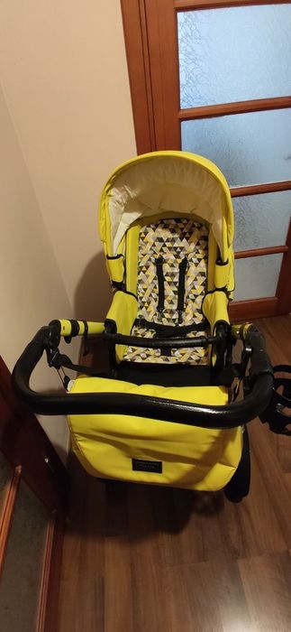 Дитяча коляска 2 в 1 , екошкіра,