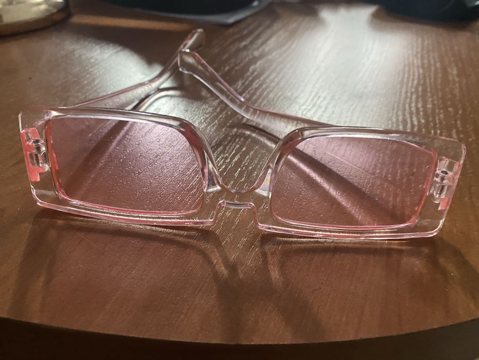 Okulary przeciwsłoneczne różowe