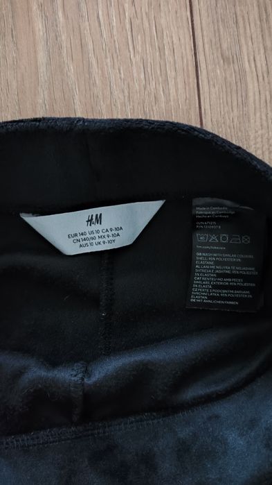 H&M dzwony welurowe jak nowe