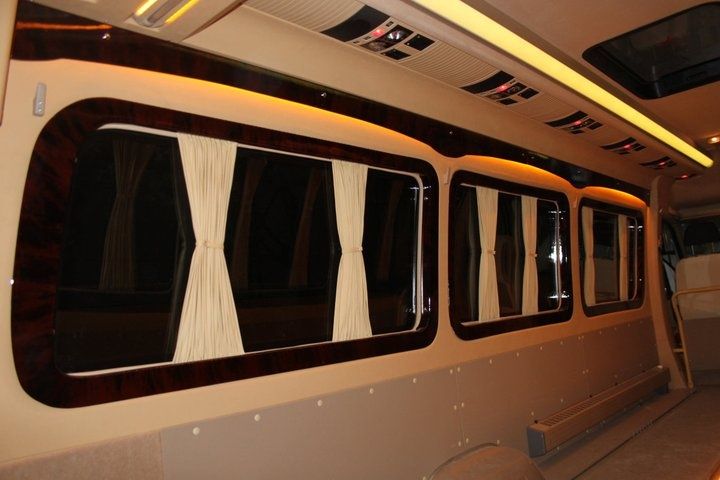 Автошторки, штори, Автомобільні шторки Mercedes Sprinter, Crafter