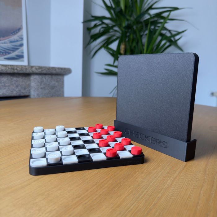 Portable Checkers Game
