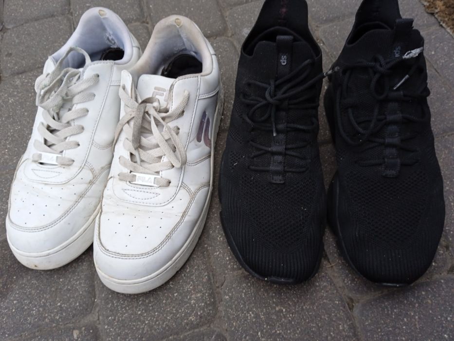 Buty do pracy używane uszkodzone rozmiar 44 wkładki 29 cm