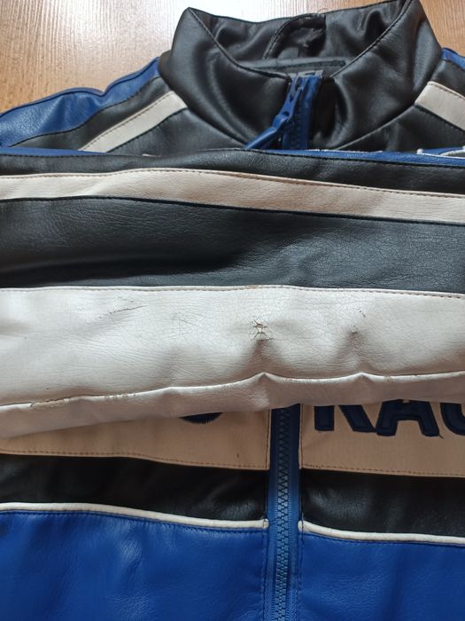 Kurtka chłopięca motocyklowa REBEL rozmiar 140