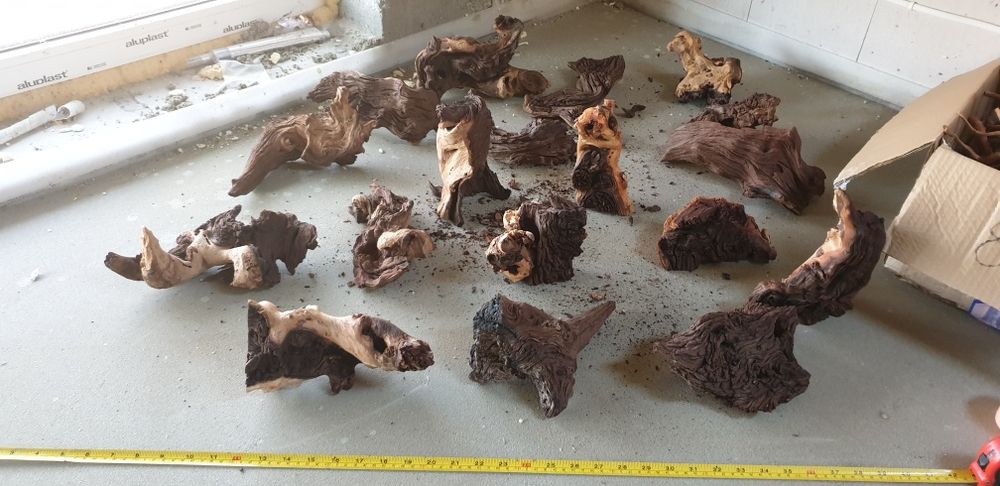 Korzeń akwarystyczny terrarium mangrowiec