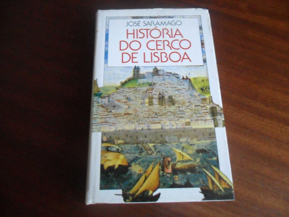 "História do Cerco de Lisboa" de José Saramago - Edição de 1989