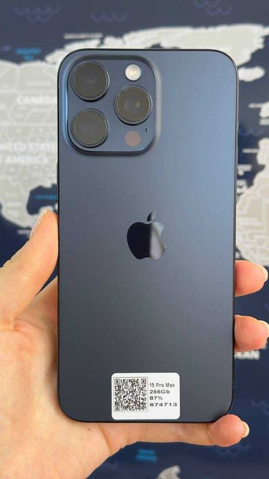 Apple Iphone 15 Pro Max 256Gb Blue Titanium Neverlock