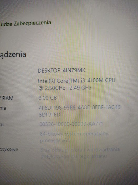 Lenovo laptop g710 17.3 8gb ram 500gb ssd Choroszcz • OLX.pl