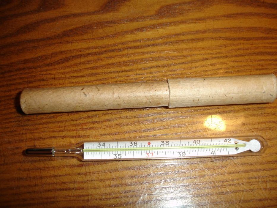 Градусник ртутный СССР медицинский