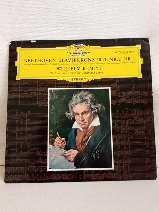 Wilhelm Kempff, Deutsche Grammophon, Beethoven, vinyl LP