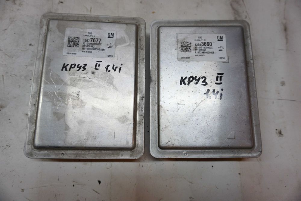 Блок управління двигуном ЕБУ (мозги) Chevrolet Cruze\Круз J400 1.4